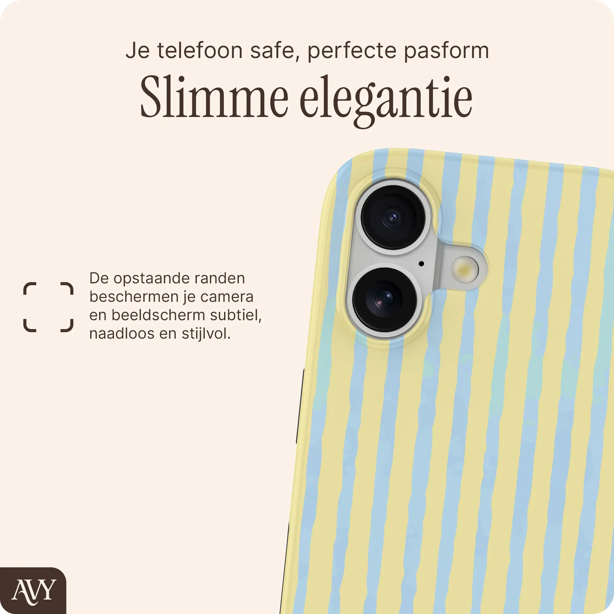 AVY Apple iPhone 17 Hoesje MagSafe Back Cover Lemon Sky afbeelding 10