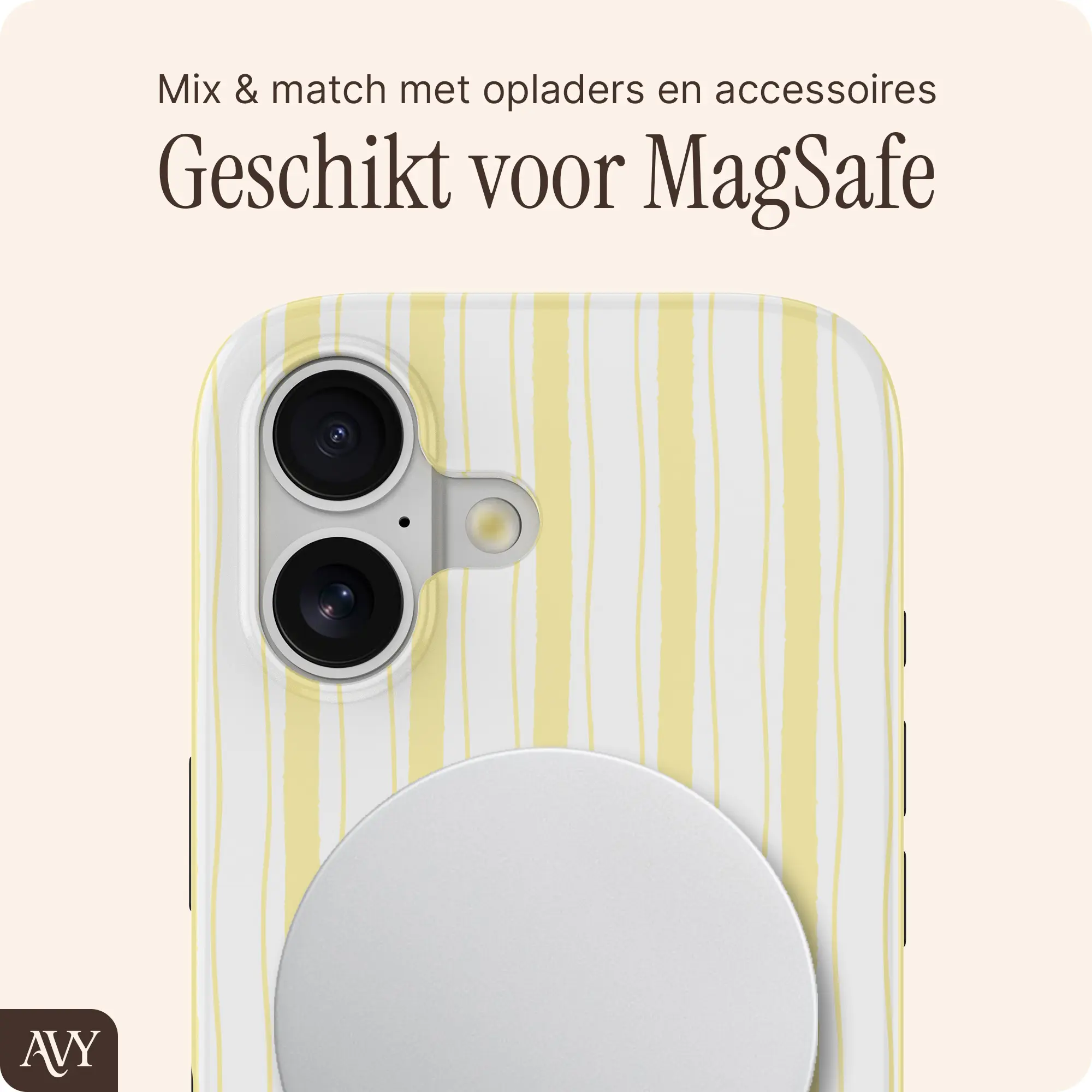 AVY Apple iPhone 17 Hoesje MagSafe Back Cover Sunset Coast afbeelding 8