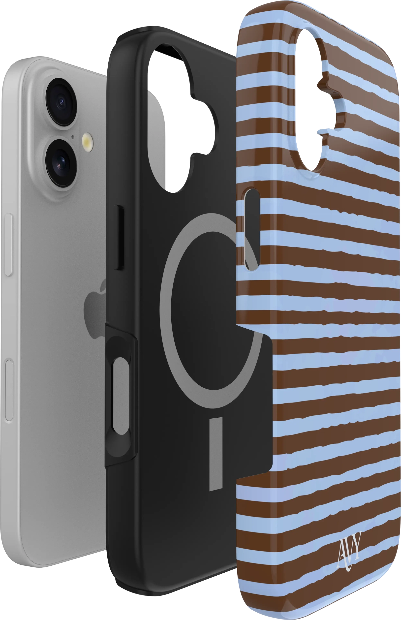 AVY Apple iPhone 17 Hoesje MagSafe Back Cover Ocean Latte afbeelding 14