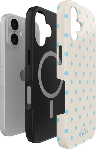 AVY Apple iPhone 17 Hoesje MagSafe Back Cover Riviera Dots afbeelding 13
