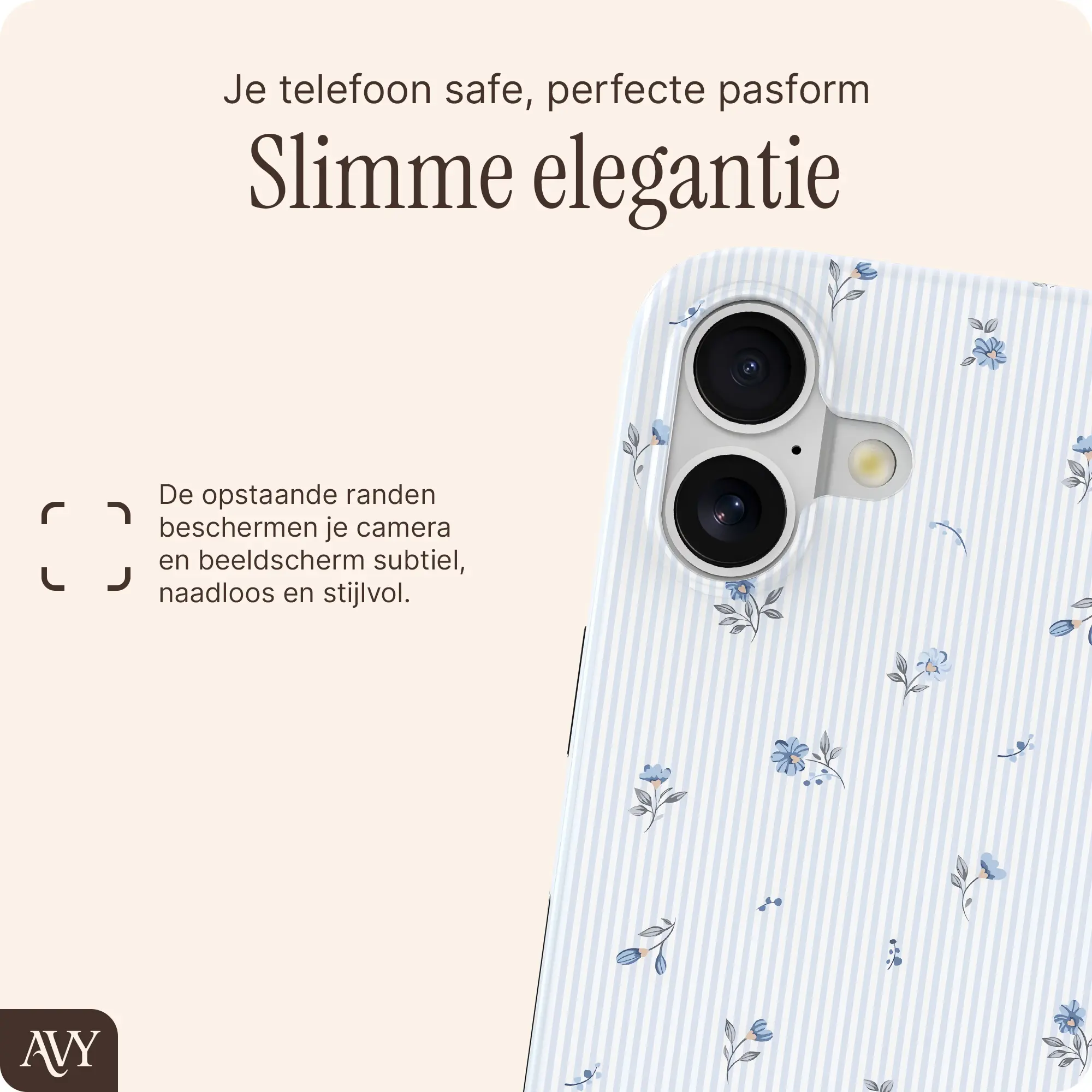 AVY Apple iPhone 17 Hoesje MagSafe Back Cover Sky Blossom afbeelding 10