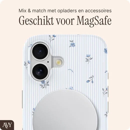 AVY Apple iPhone 17 Hoesje MagSafe Back Cover Sky Blossom afbeelding 8