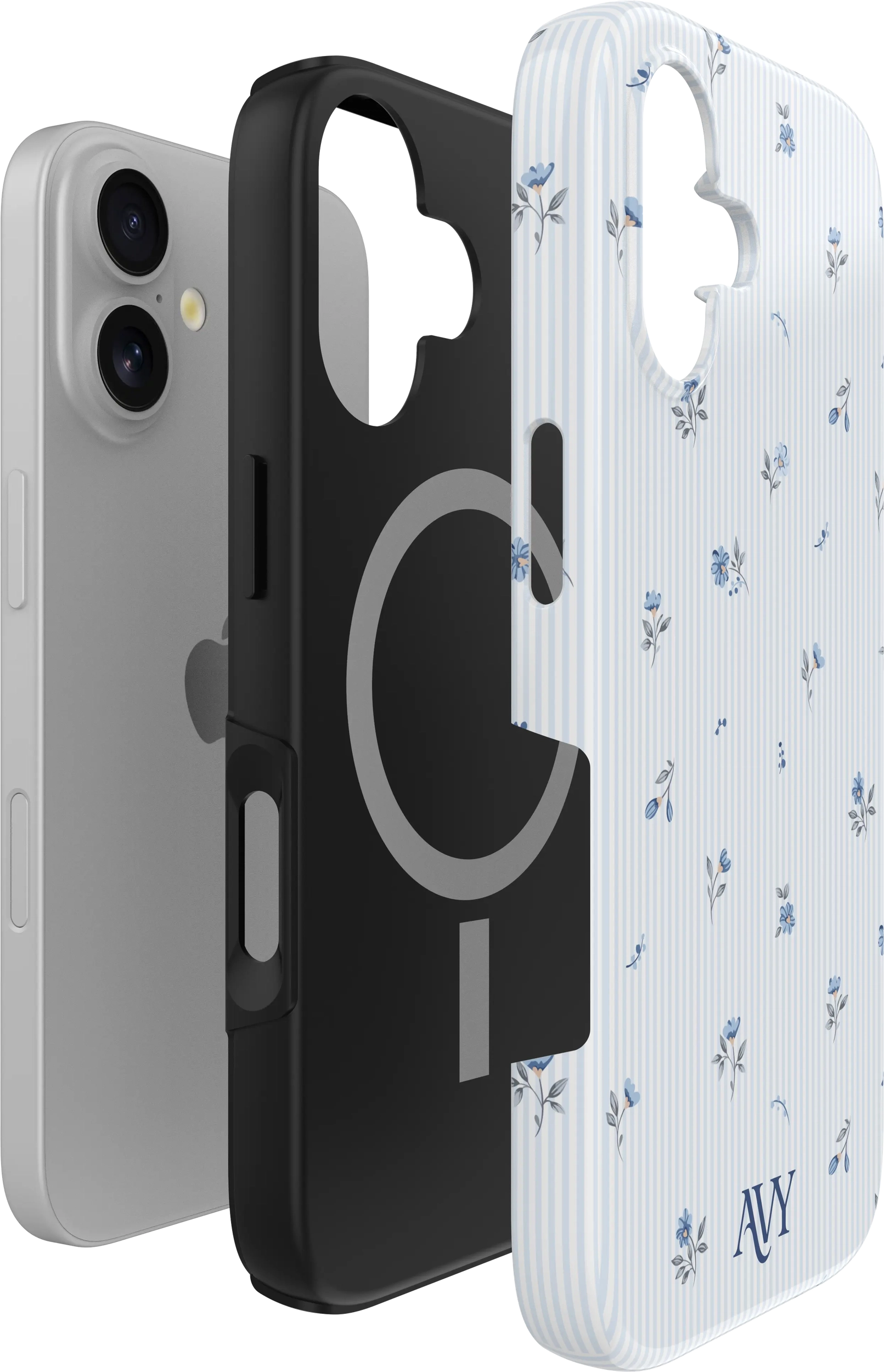 AVY Apple iPhone 17 Hoesje MagSafe Back Cover Sky Blossom afbeelding 12