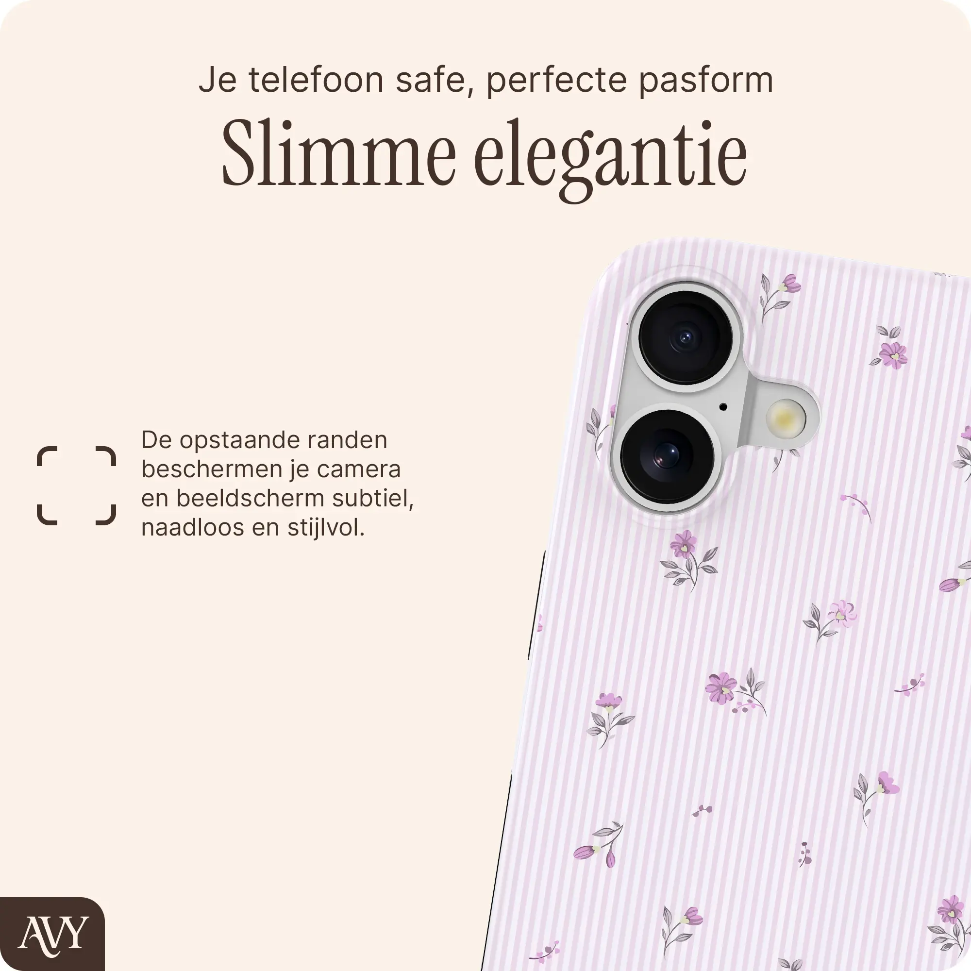 AVY Apple iPhone 17 Hoesje MagSafe Back Cover Lila Dream afbeelding 9
