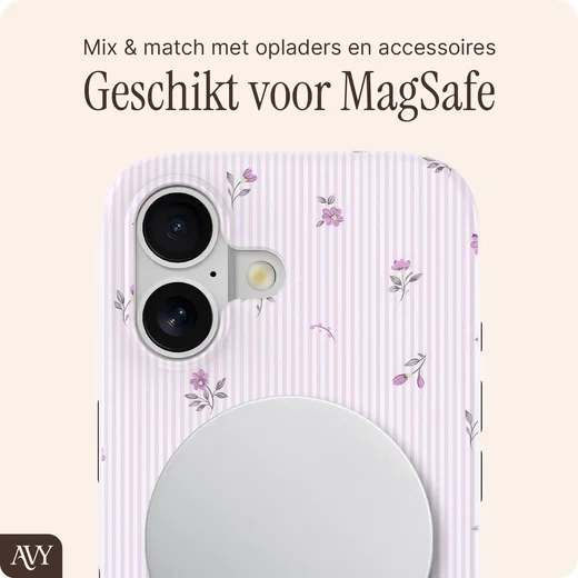 AVY Apple iPhone 17 Hoesje MagSafe Back Cover Lila Dream afbeelding 8