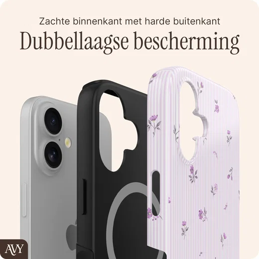 AVY Apple iPhone 17 Hoesje MagSafe Back Cover Lila Dream afbeelding 6