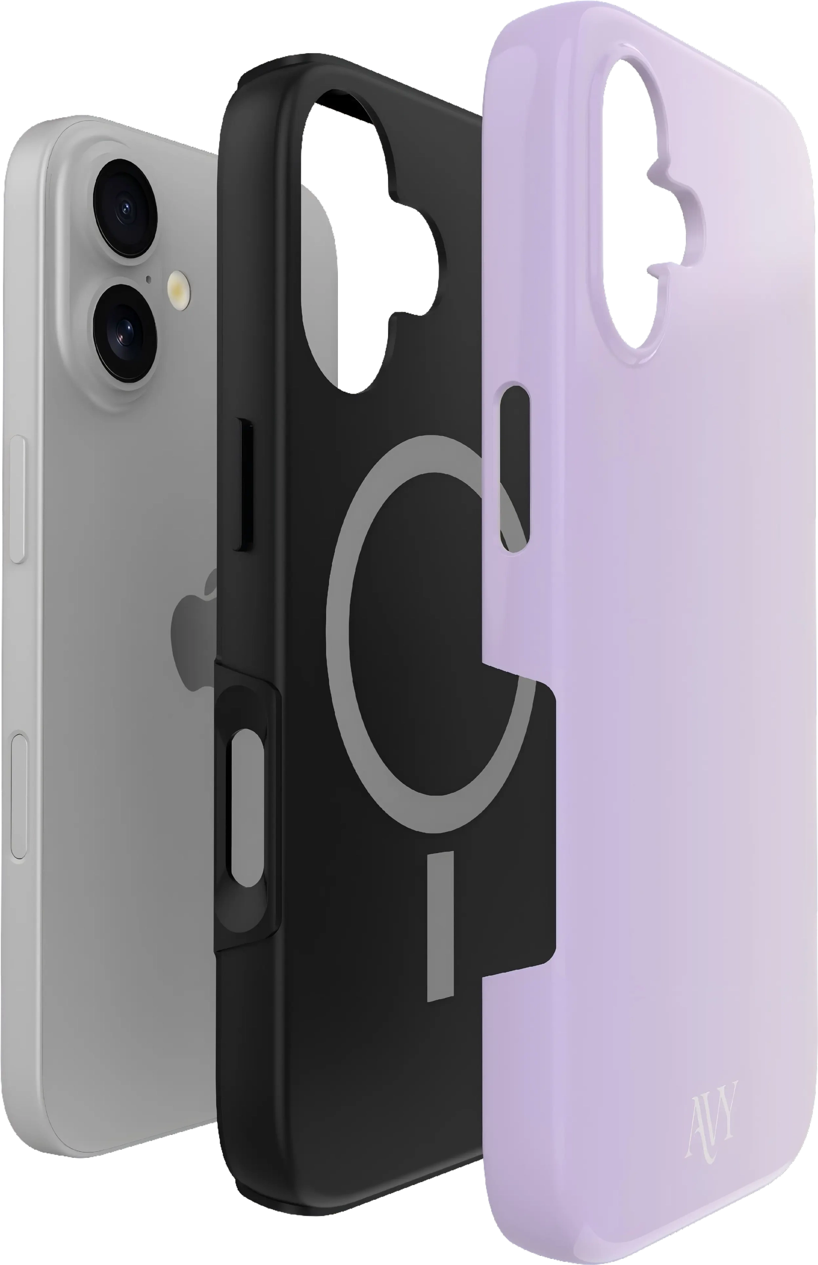 AVY Apple iPhone 17 Hoesje MagSafe Back Cover Lavender Glow afbeelding 14