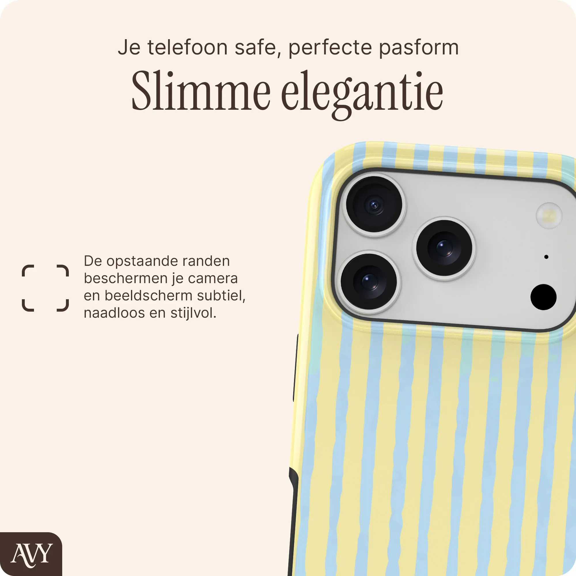 AVY Apple iPhone 17 Pro Hoesje MagSafe Back Cover Lemon Sky afbeelding 9