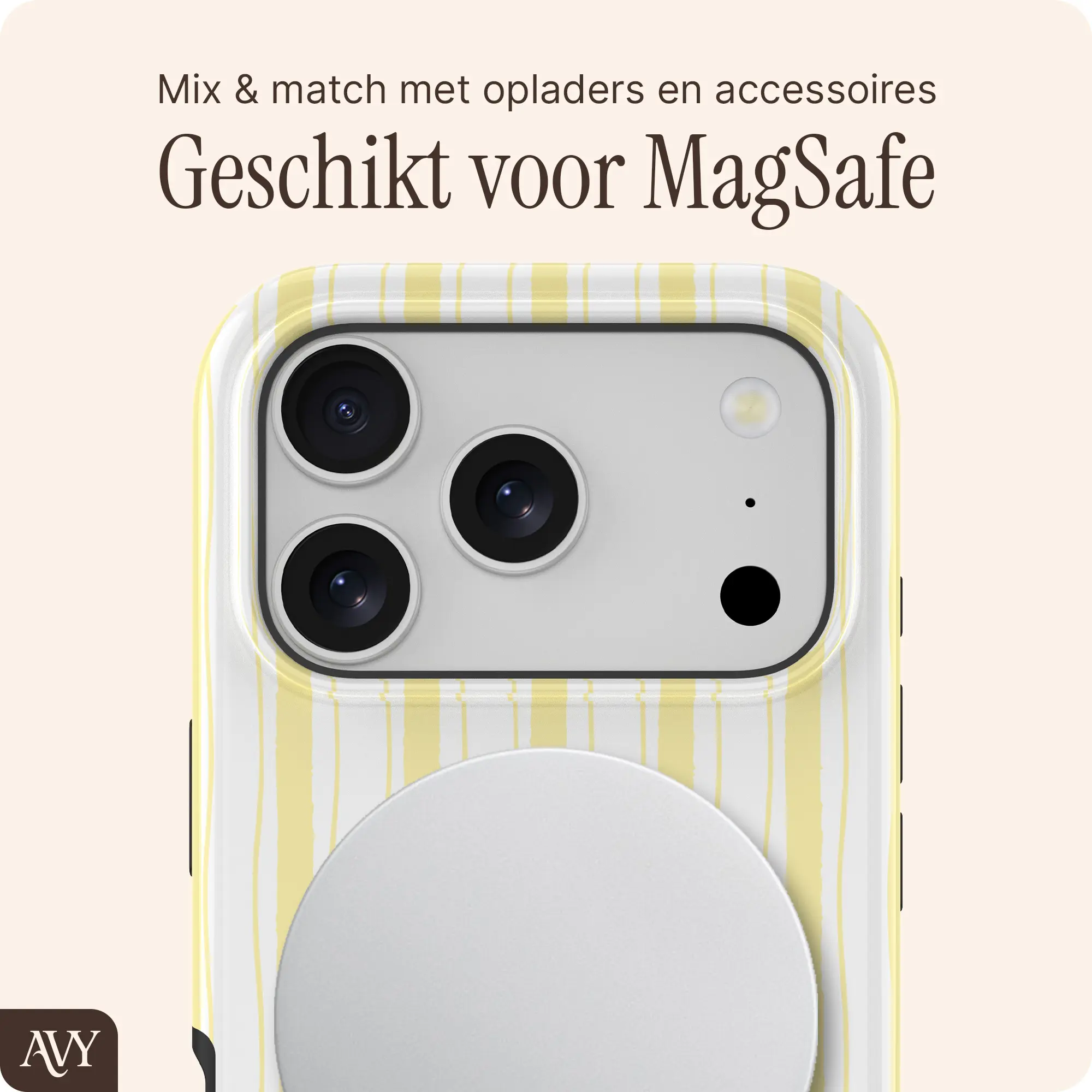 AVY Apple iPhone 17 Pro Hoesje MagSafe Back Cover Sunset Coast afbeelding 8