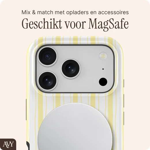 AVY Apple iPhone 17 Pro Hoesje MagSafe Back Cover Sunset Coast afbeelding 8