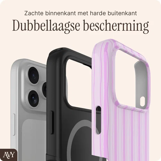 AVY Apple iPhone 17 Pro Hoesje MagSafe Back Cover Pink Horizon afbeelding 6