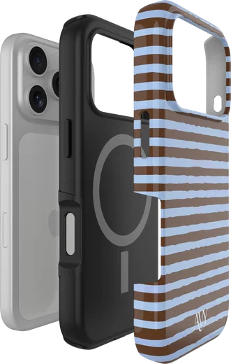 AVY Apple iPhone 17 Pro Hoesje MagSafe Back Cover Ocean Latte afbeelding 14