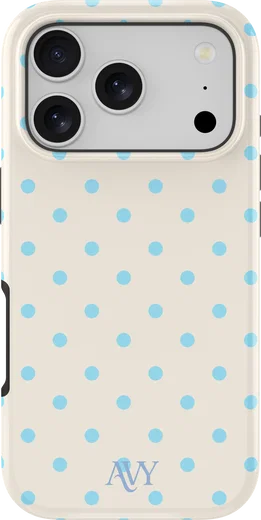 AVY Apple iPhone 17 Pro Hoesje MagSafe Back Cover Riviera Dots afbeelding 1