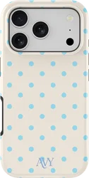 AVY Apple iPhone 17 Pro Hoesje MagSafe Back Cover Riviera Dots afbeelding