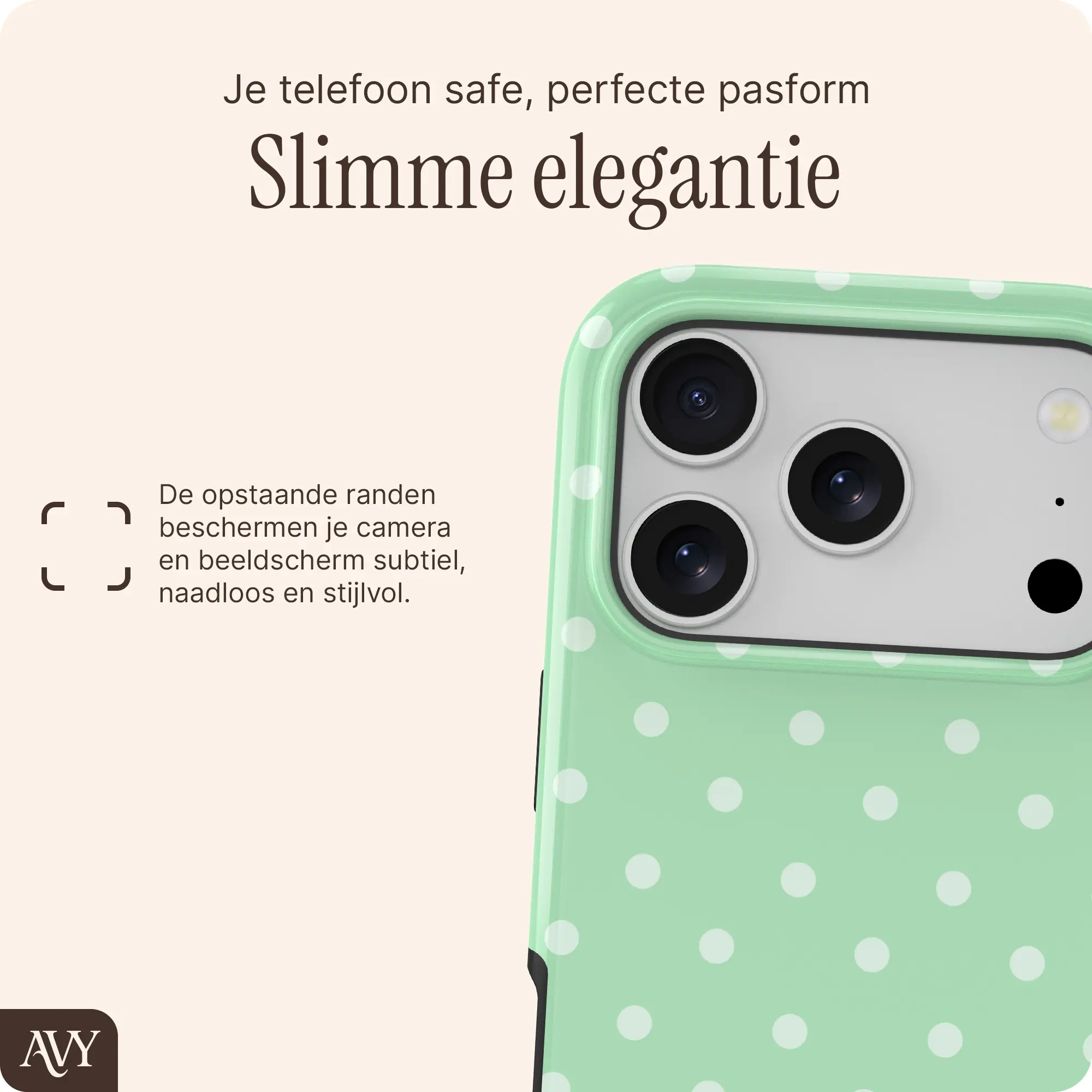 AVY Apple iPhone 17 Pro Hoesje MagSafe Back Cover Mint Breeze afbeelding 9