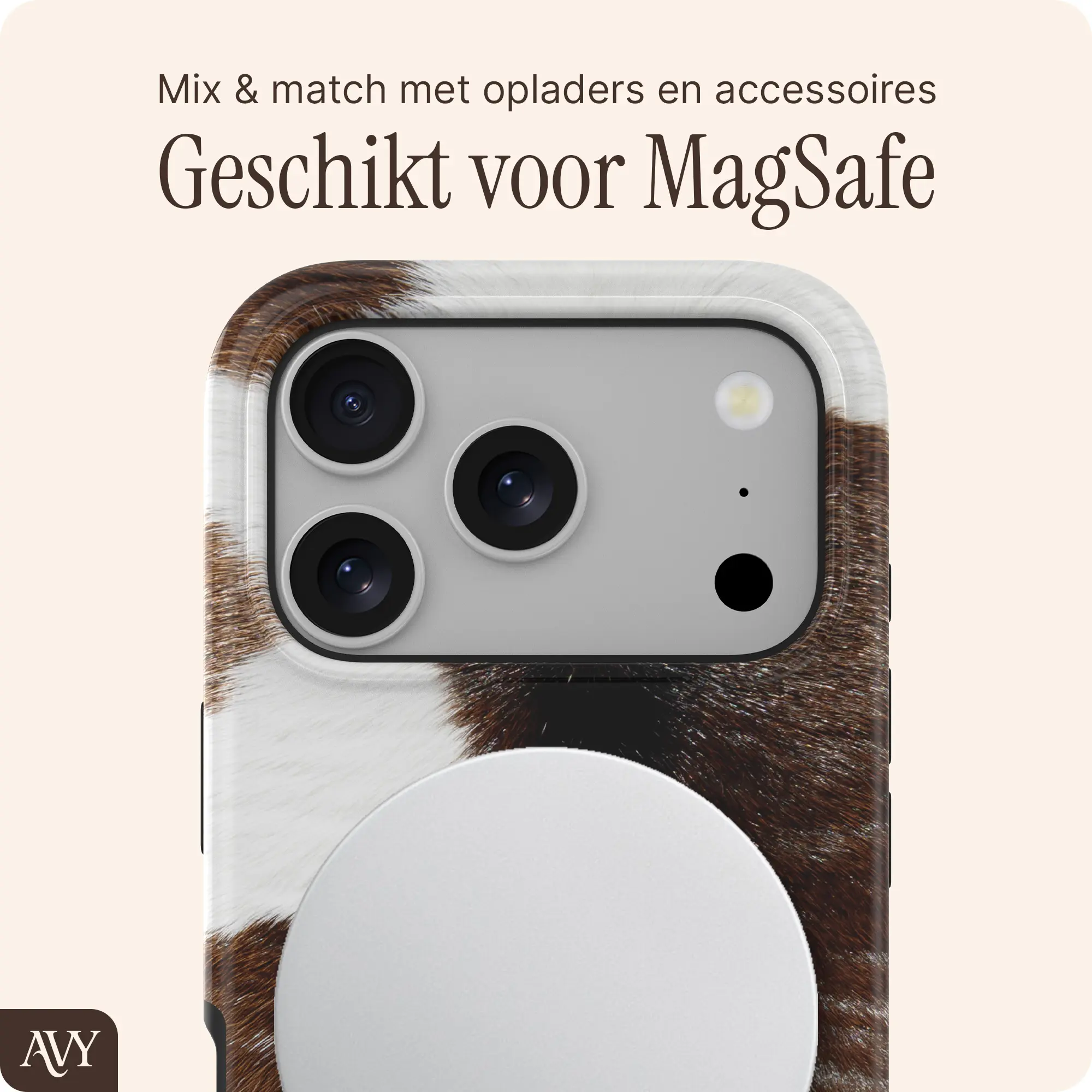 AVY Apple iPhone 17 Pro Hoesje MagSafe Back Cover Rodeo Muse afbeelding 7
