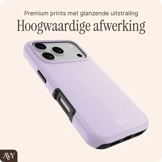 AVY Apple iPhone 17 Pro Hoesje MagSafe Back Cover Lavender Glow afbeelding 10