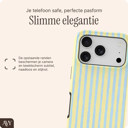 AVY Apple iPhone 17 Pro Max Hoesje MagSafe Back Cover Lemon Sky afbeelding 9