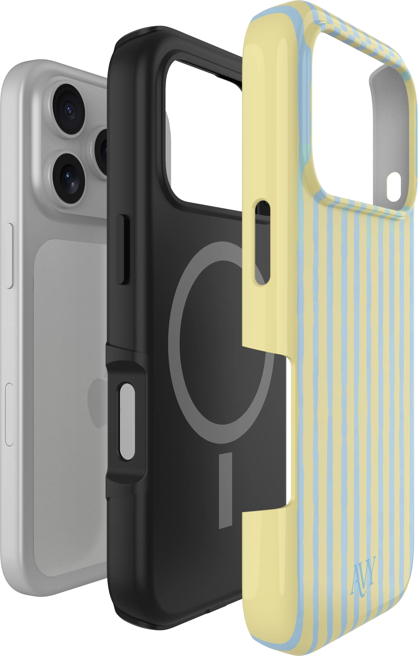AVY Apple iPhone 17 Pro Max Hoesje MagSafe Back Cover Lemon Sky afbeelding 13
