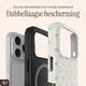 AVY Apple iPhone 17 Pro Max Hoesje MagSafe Back Cover Riviera Dots afbeelding 6