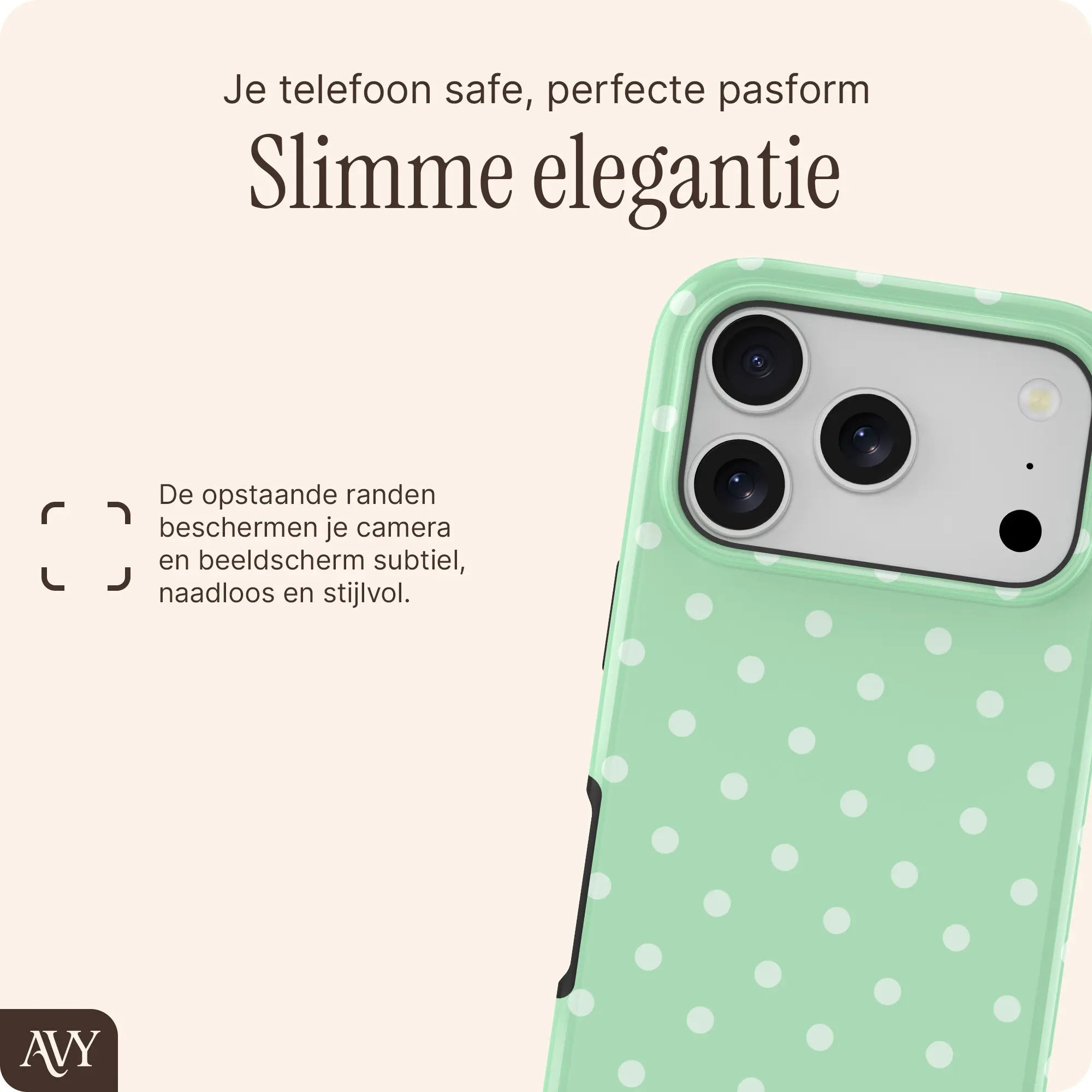 AVY Apple iPhone 17 Pro Max Hoesje MagSafe Back Cover Mint Breeze afbeelding 9