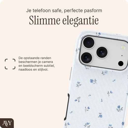 AVY Apple iPhone 17 Pro Max Hoesje MagSafe Back Cover Sky Blossom afbeelding 9