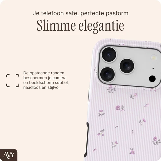 AVY Apple iPhone 17 Pro Max Hoesje MagSafe Back Cover Lila Dream afbeelding 9