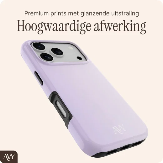 AVY Apple iPhone 17 Pro Max Hoesje MagSafe Back Cover Lavender Glow afbeelding 10