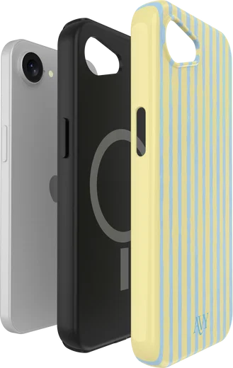 AVY Apple iPhone 17e / 16e Hoesje MagSafe Back Cover Lemon Sky afbeelding 14