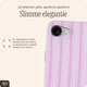 AVY Apple iPhone 17e / 16e Hoesje MagSafe Back Cover Pink Horizon afbeelding 9