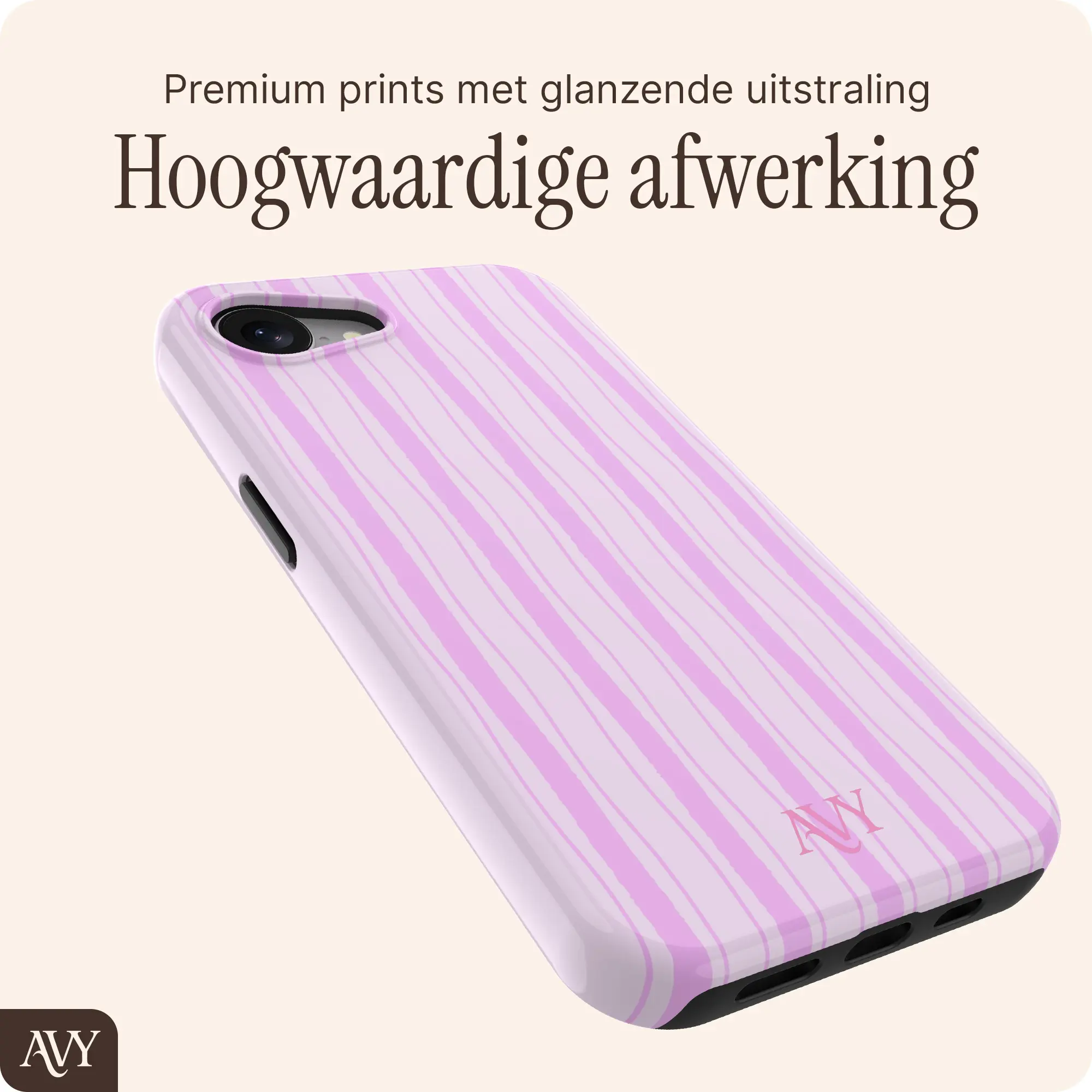 AVY Apple iPhone 17e / 16e Hoesje MagSafe Back Cover Pink Horizon afbeelding 10