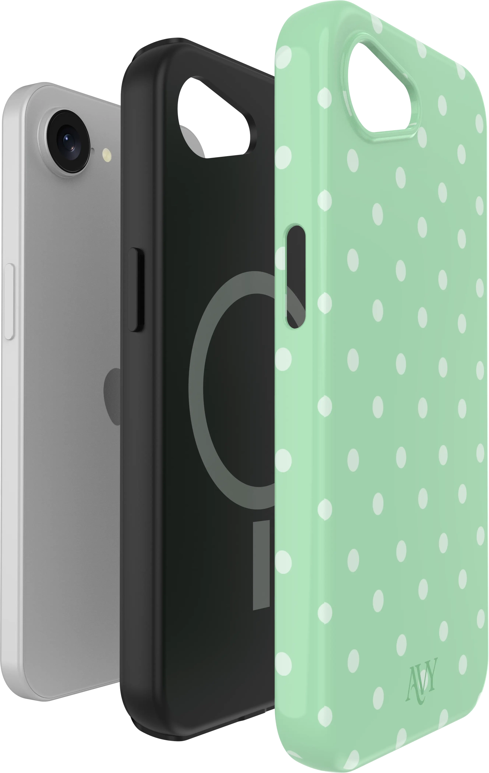 AVY Apple iPhone 17e / 16e Hoesje MagSafe Back Cover Mint Breeze afbeelding 14