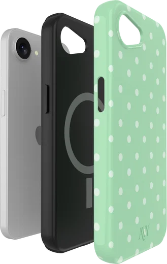 AVY Apple iPhone 17e / 16e Hoesje MagSafe Back Cover Mint Breeze afbeelding 14
