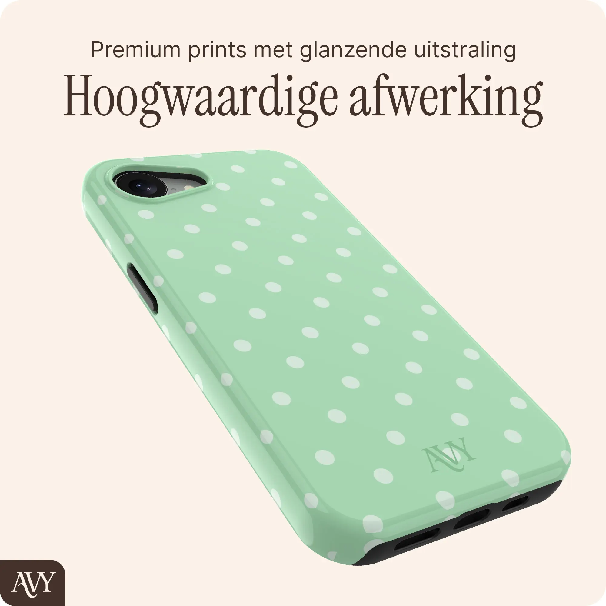 AVY Apple iPhone 17e / 16e Hoesje MagSafe Back Cover Mint Breeze afbeelding 10
