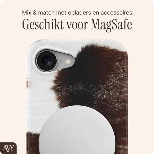 AVY Apple iPhone 17e / 16e Hoesje MagSafe Back Cover Rodeo Muse afbeelding 7