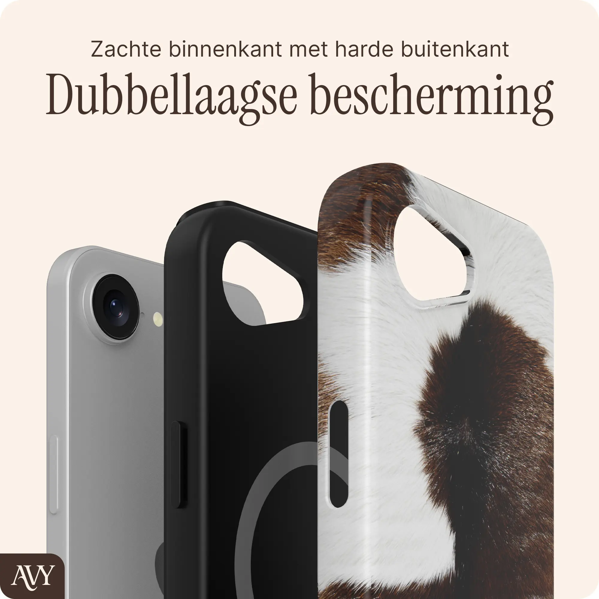 AVY Apple iPhone 17e / 16e Hoesje MagSafe Back Cover Rodeo Muse afbeelding 6