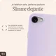 AVY Apple iPhone 17e / 16e Hoesje MagSafe Back Cover Lavender Glow afbeelding 9