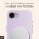 AVY Apple iPhone 17e / 16e Hoesje MagSafe Back Cover Lavender Glow afbeelding 7