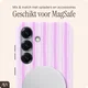 AVY Samsung Galaxy S25 Hoesje MagSafe Back Cover Pink Horizon afbeelding 6