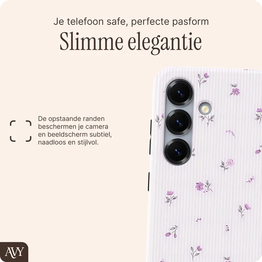 AVY Samsung Galaxy S25 Hoesje MagSafe Back Cover Lila Dream afbeelding 8