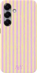 AVY Samsung Galaxy S25 Plus Hoesje MagSafe Back Cover Pink Lemonade afbeelding