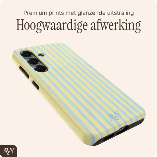 AVY Samsung Galaxy S25 Plus Hoesje MagSafe Back Cover Lemon Sky afbeelding 9