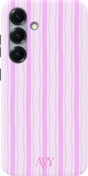 AVY Samsung Galaxy S25 Plus Hoesje MagSafe Back Cover Pink Horizon