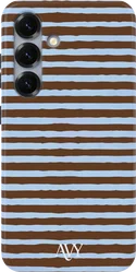 AVY Samsung Galaxy S25 Plus Hoesje MagSafe Back Cover Ocean Latte afbeelding