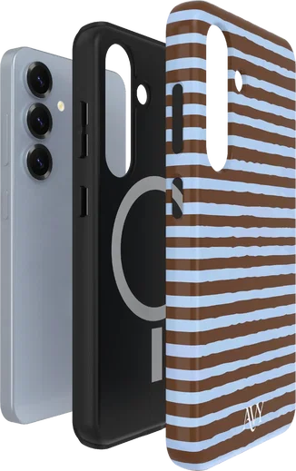 AVY Samsung Galaxy S25 Plus Hoesje MagSafe Back Cover Ocean Latte afbeelding 12