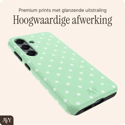 AVY Samsung Galaxy S25 Plus Hoesje MagSafe Back Cover Mint Breeze afbeelding 9