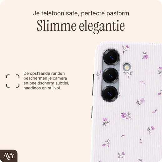 AVY Samsung Galaxy S25 Plus Hoesje MagSafe Back Cover Lila Dream afbeelding 8