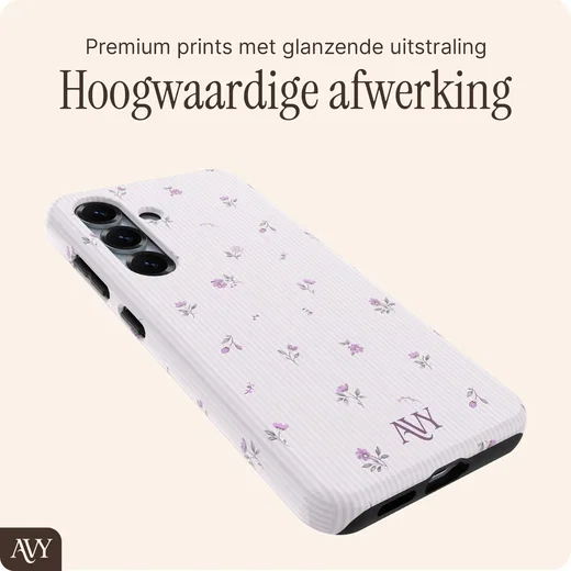 AVY Samsung Galaxy S25 Plus Hoesje MagSafe Back Cover Lila Dream afbeelding 9