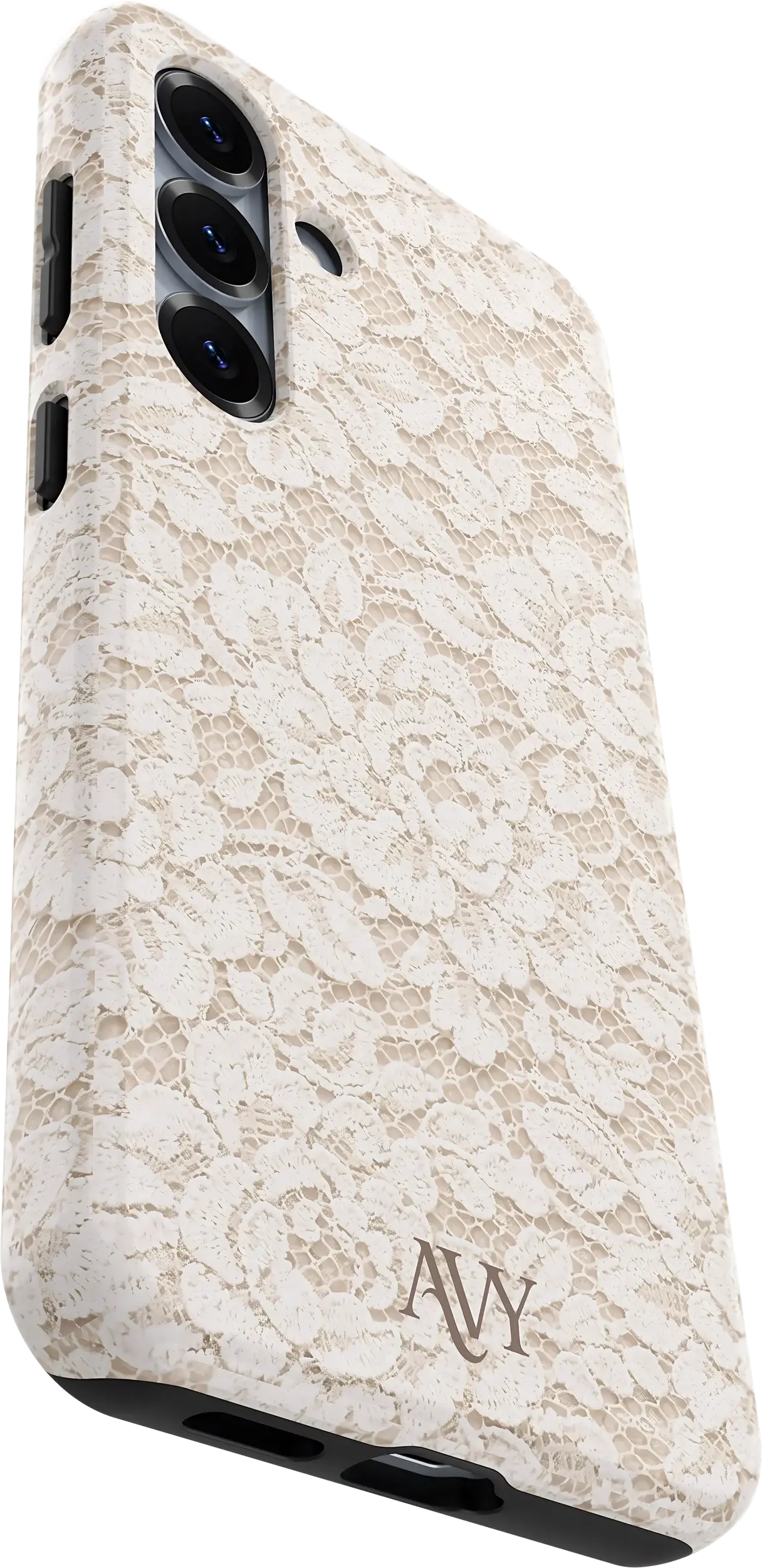 AVY Samsung Galaxy S25 Plus Hoesje MagSafe Back Cover Vintage Lace afbeelding 13