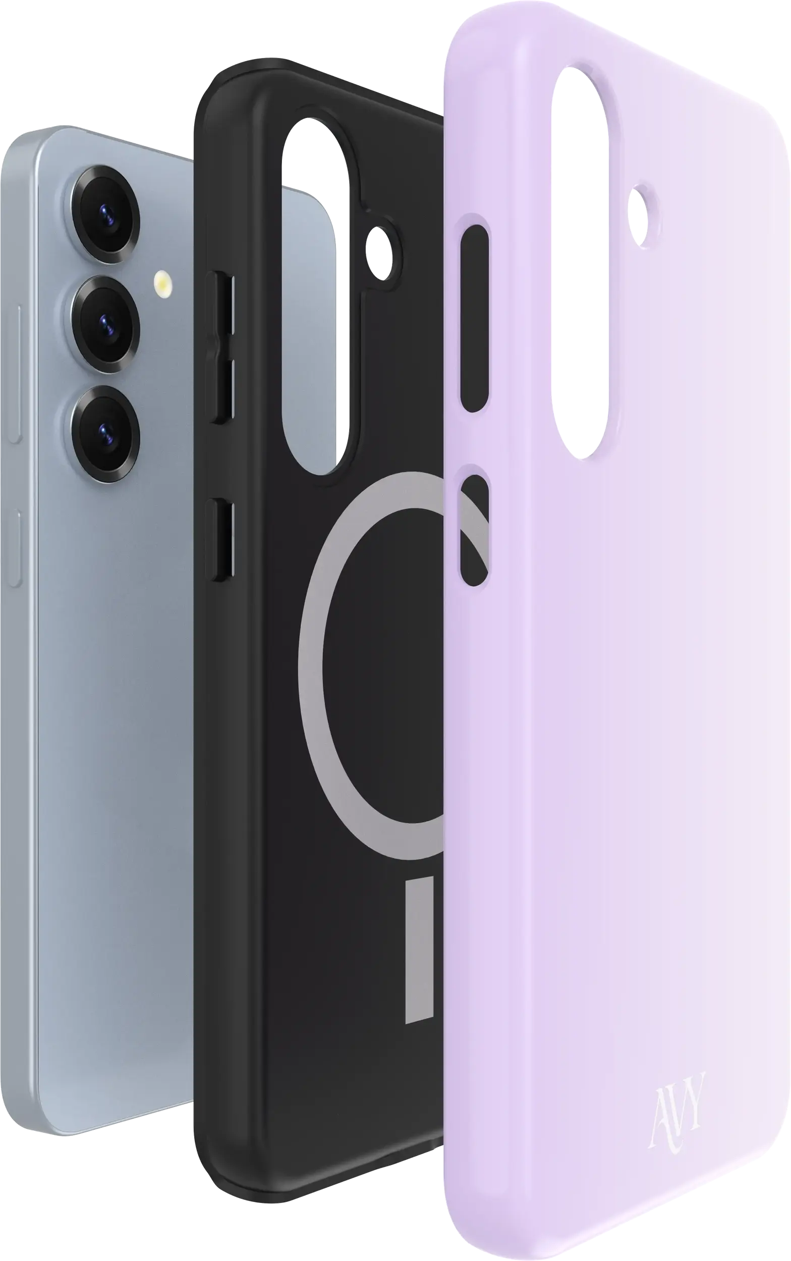 AVY Samsung Galaxy S25 Plus Hoesje MagSafe Back Cover Lavender Glow afbeelding 13